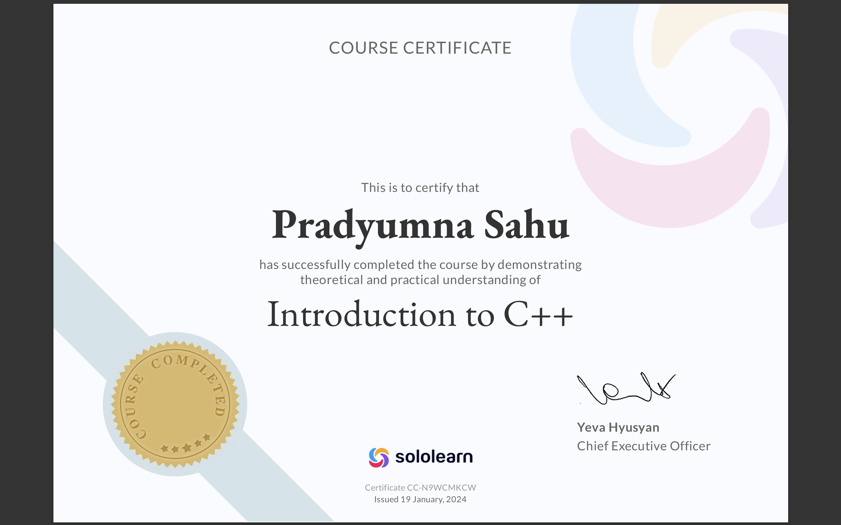 C++ Certification